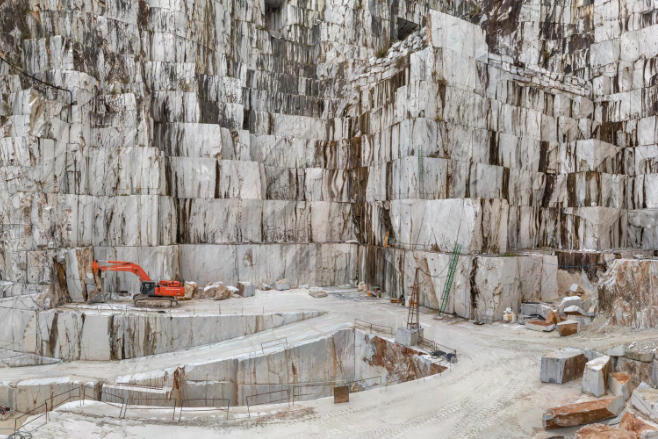 Edward Burtynsky-Carrara Marble Quarries